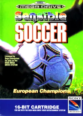 Sensible Soccer (Europe) (En,Fr,De,It) box cover front